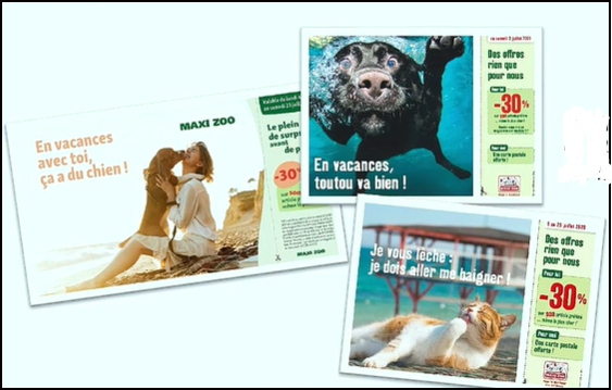 Carte postale publicitaire