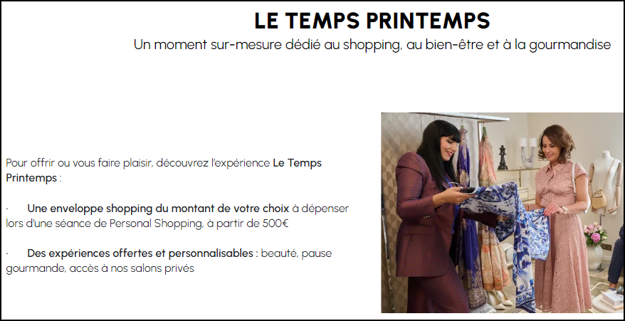 Personal shopping