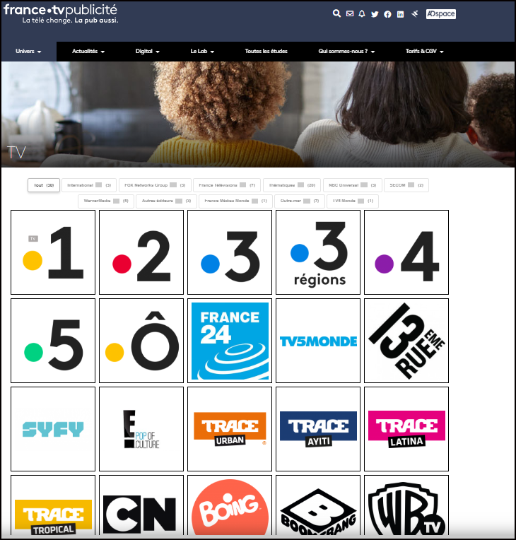 Régie publicitaire TV
